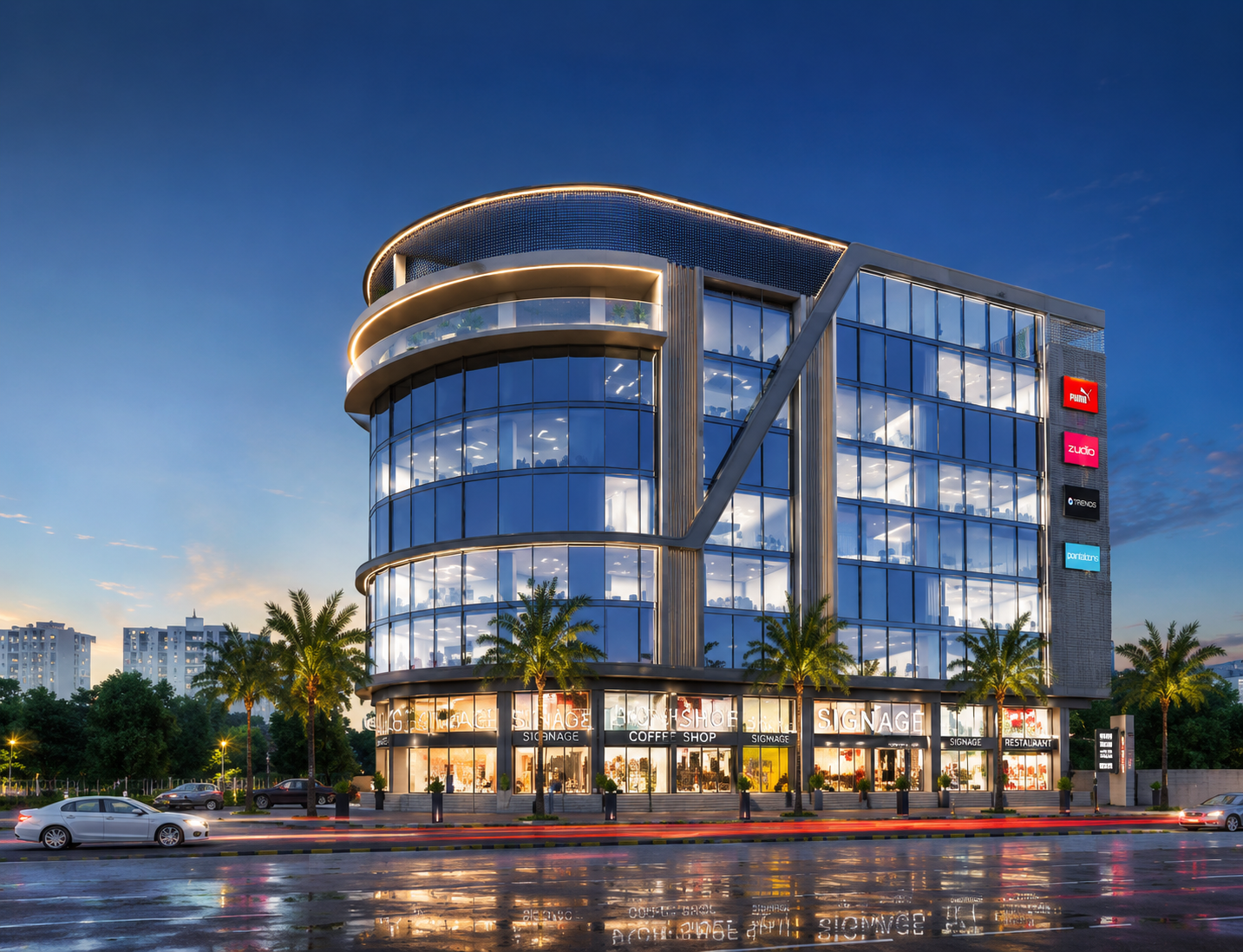 Prestige Business Hub - Premium Commercial Space, Wadmukhwadi Pune - Marksale Realty